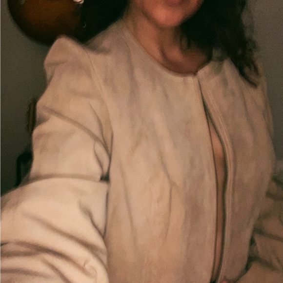 Suede Leather Jacket - Picture 3 of 4